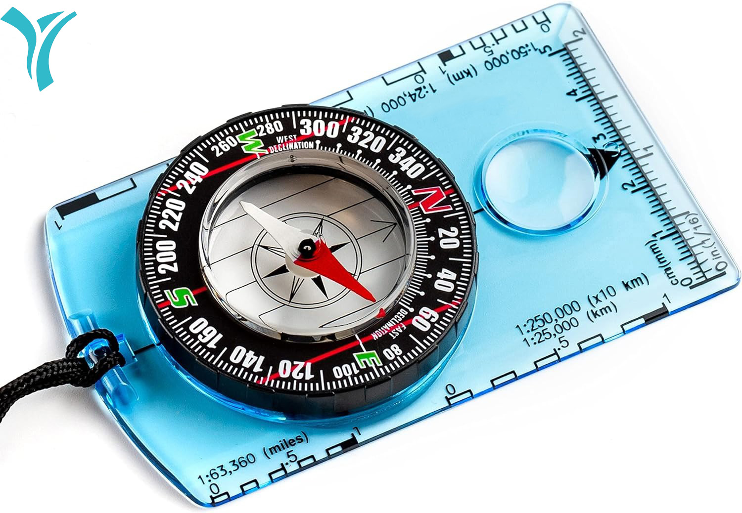 Map Compass Orienteering - เข็มทิศนำทาง ZHUOHUA สำหรับการเดินป่าและการเดินทางแบบแบ็คแพ็ค | การตั้งแคมป์และการนำทางขั้นสูงสำหรับการอ่านแผนที่-การเอาชีวิตรอดด้วยแผ่นฐาน