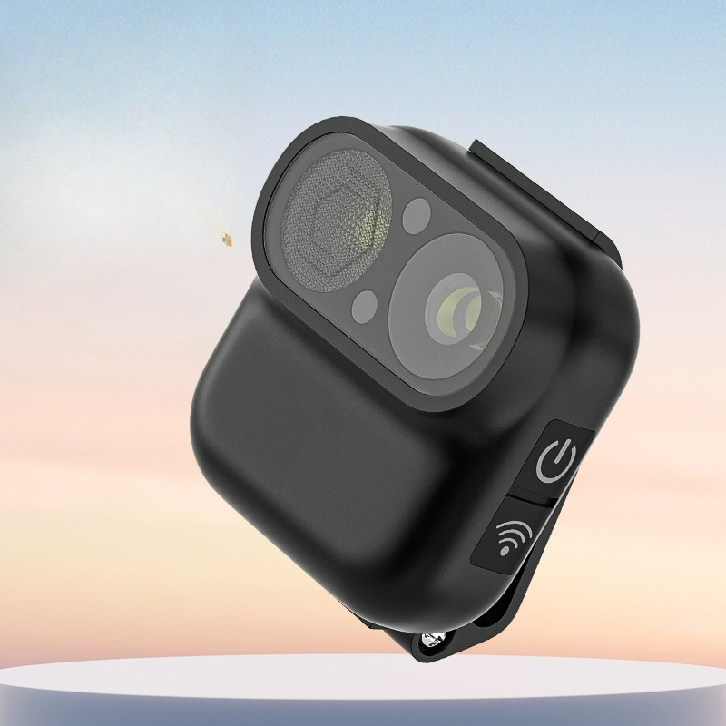 Headlamp Waterproof Rechargeable - ไฟหน้าความสว่างสูง แบบกล้อง กันน้ำ ชาร์จใหม่ได้ อายุการใช้งานแบตเตอรี่ยาวนาน ไฟเซ็นเซอร์ตกปลาแบบติดศีรษะสำหรับใช้งานกลางแจ้ง