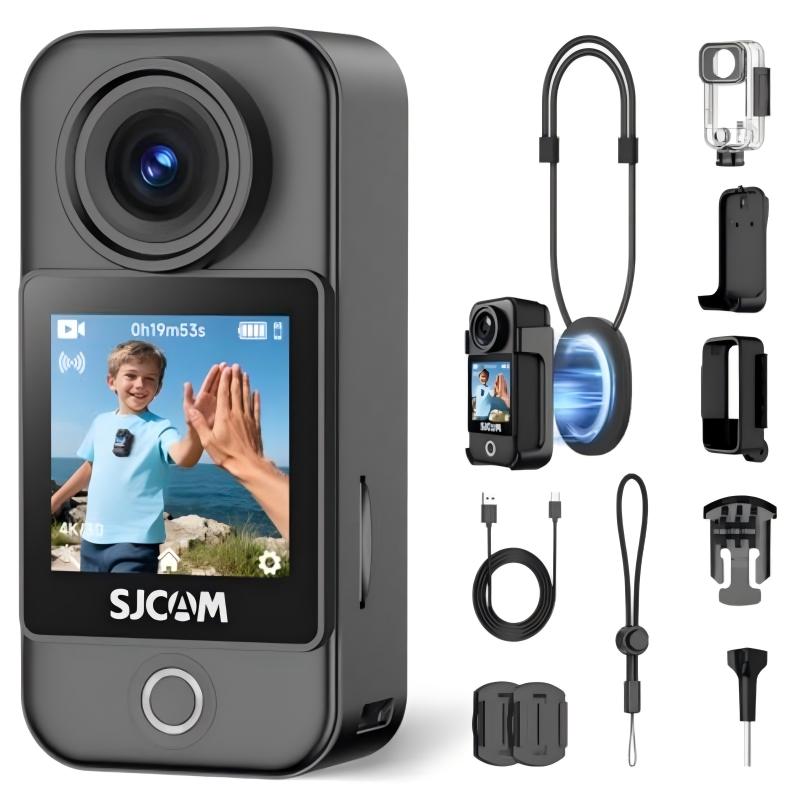 Outdoor Adventure Images - C400 Pocket SJCAM กล้องถ่ายภาพแบบสวมใส่ได้: คู่หูการผจญภัย 4K