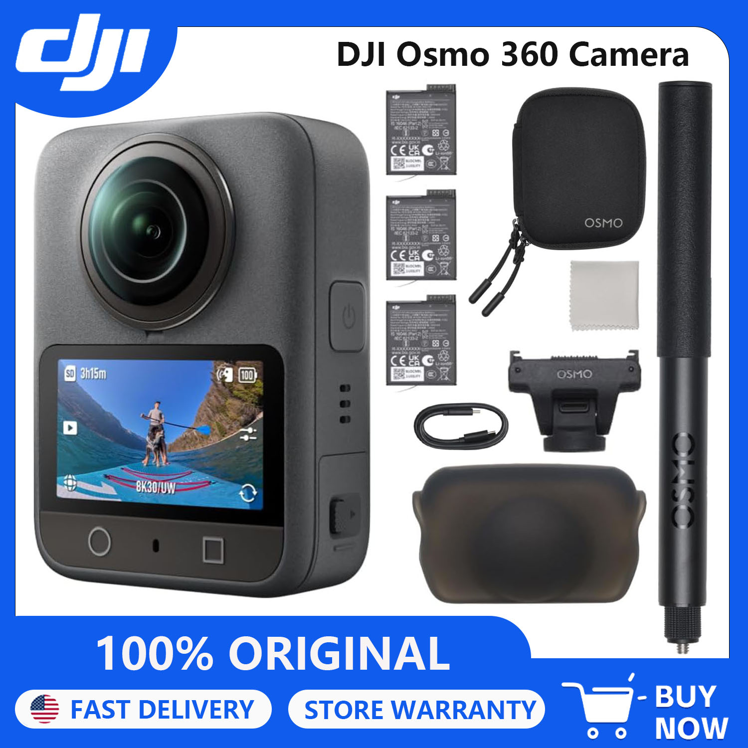 Outdoor Adventure Images - กล้อง DJI Osmo 360 รุ่น Adventure