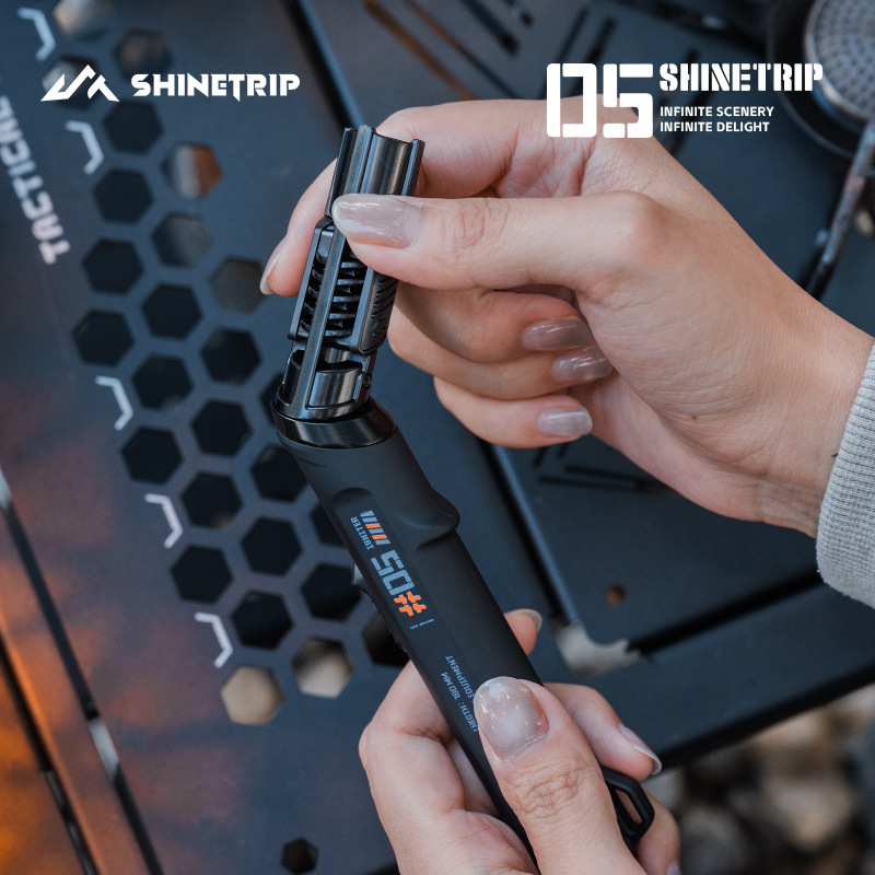 หัวฉีดพับได้ กันลม เปลวไฟสีน้ำ - Fire Piston Starter บทวิจารณ์และราคา