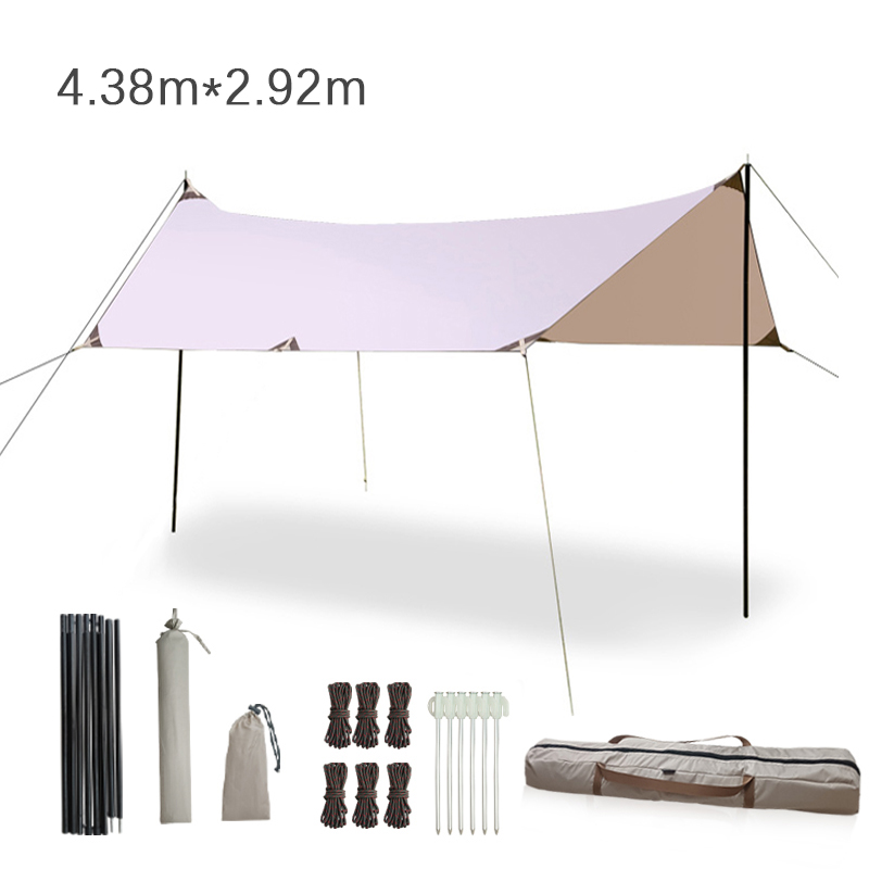 ผ้าคลุมกันฝนสำหรับเปลญวน ขนาด  - Hammock Rain Tarp บทวิจารณ์และราคา