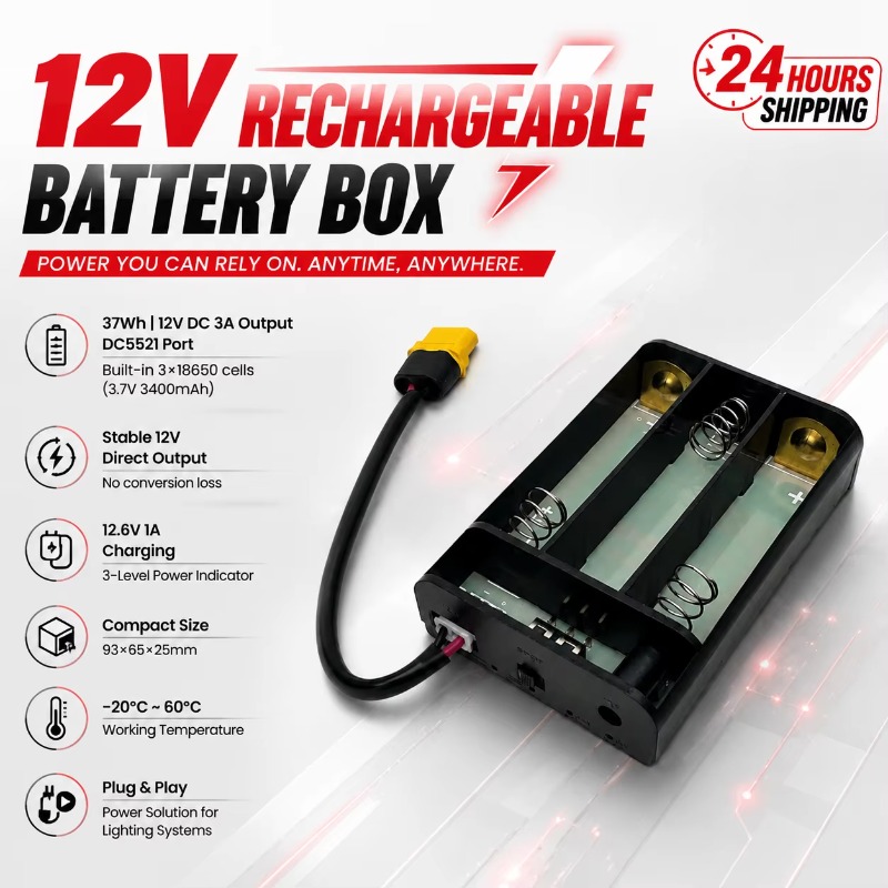 ไฟหน้า LED แบบชาร์จได้ 12V รุ่ - Headlamp Waterproof Rechargeable บทวิจารณ์และราคา