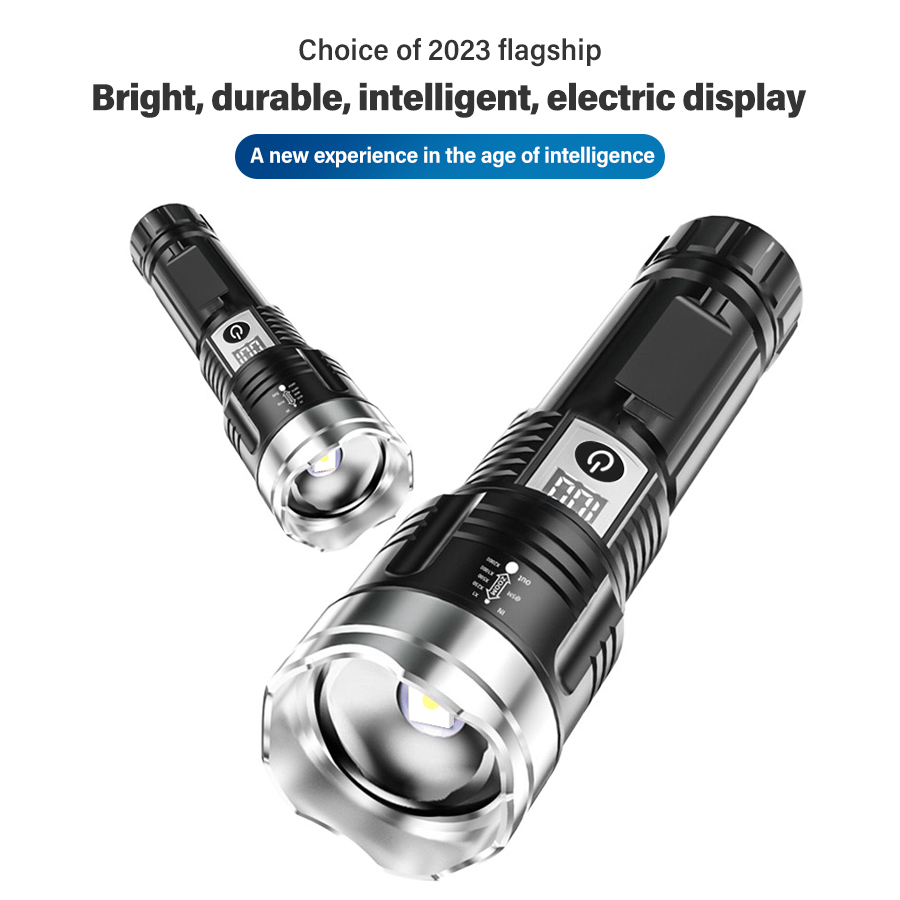 ไฟฉาย LED กำลังสูง 200000LM แบ - Outdoor Adventures บทวิจารณ์และราคา