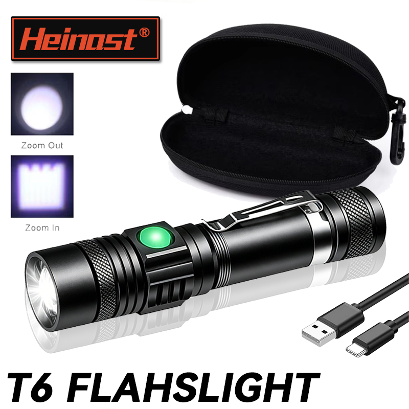 ไฟฉาย LED T6 แบบชาร์จไฟได้, ไฟ - Outdoor Adventures บทวิจารณ์และราคา
