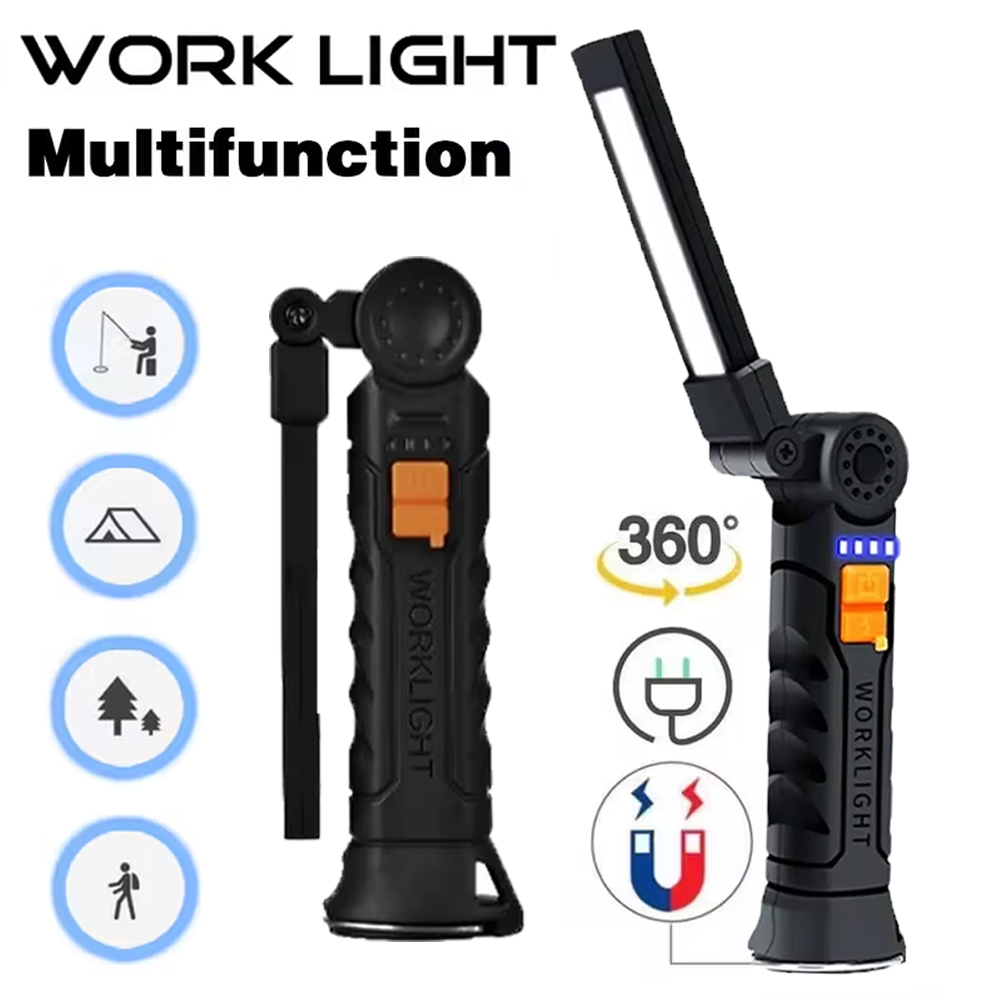ไฟฉาย LED แบบพกพา COB ไฟฉายแบบ - Outdoor Adventures บทวิจารณ์และราคา