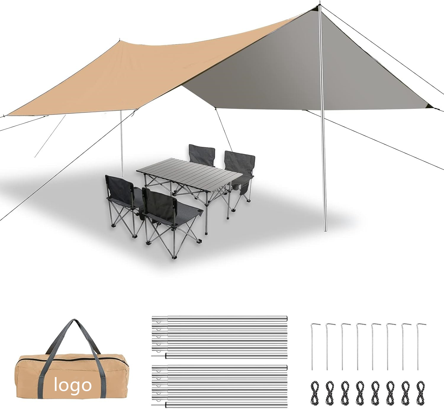ผ้าใบกันฝนสำหรับเปลญวน 2026 ขน - Hammock Rain Tarp บทวิจารณ์และราคา