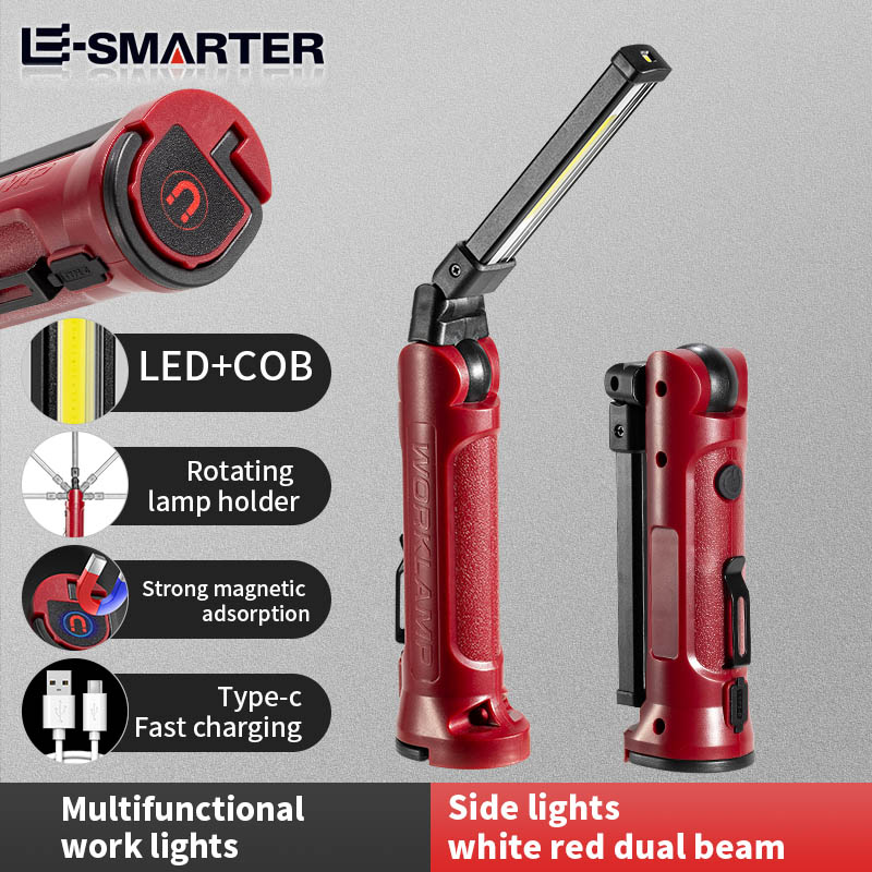 COB LED ไฟทำงานแบบชาร์จไฟได้พั - Outdoor Adventures บทวิจารณ์และราคา