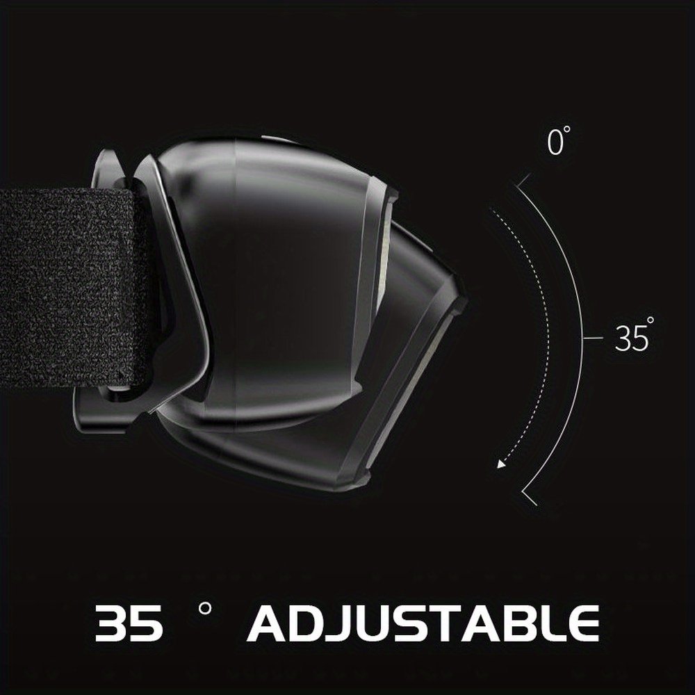 ไฟหน้าแบบเซ็นเซอร์ LED COB อัน - Headlamp Waterproof Rechargeable บทวิจารณ์และราคา