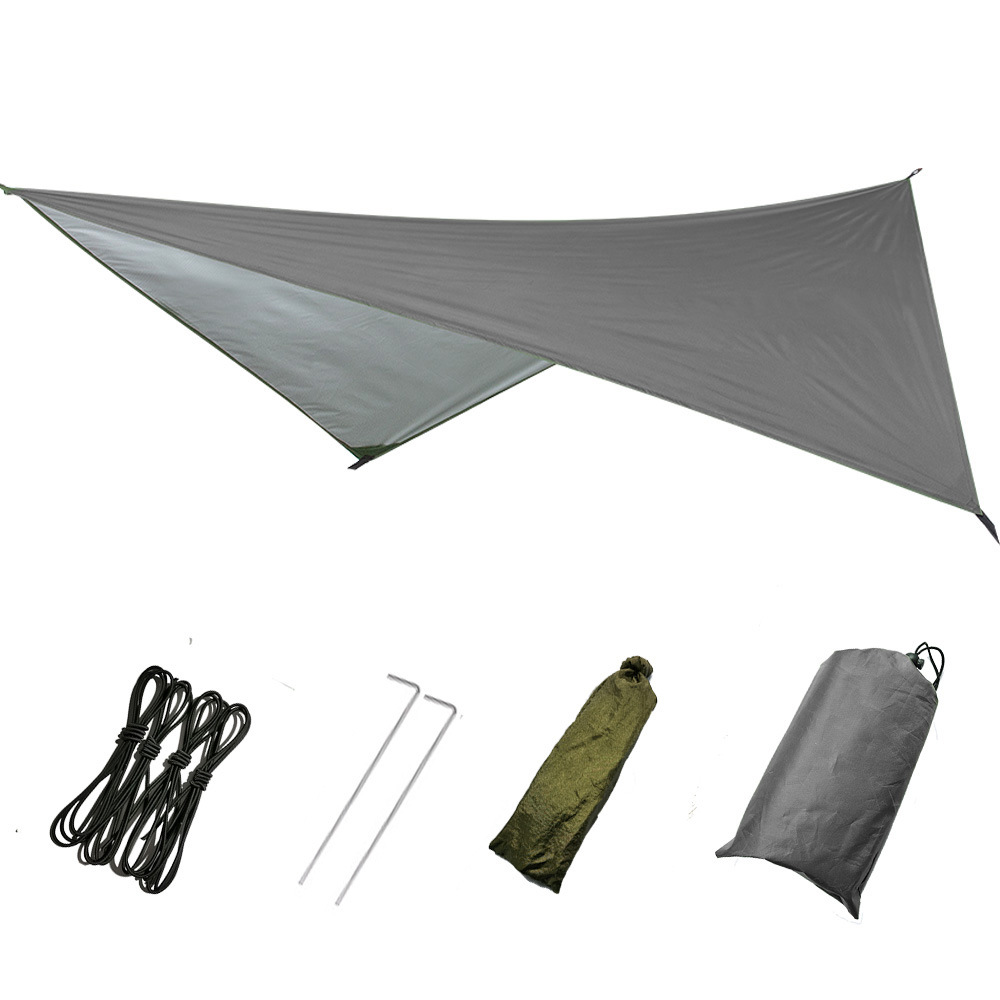 ผ้าใบกันฝนคุณภาพดีที่สุด ขนาด  - Hammock Rain Tarp บทวิจารณ์และราคา