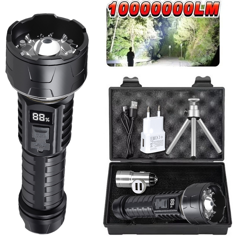 ไฟฉาย LED แบบ COB แบบชาร์จไฟได - Outdoor Adventures บทวิจารณ์และราคา