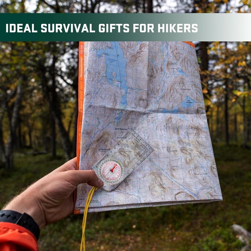1-10 ชิ้น เข็มทิศ ไม้บรรทัดวัด - Map Compass Orienteering บทวิจารณ์และราคา