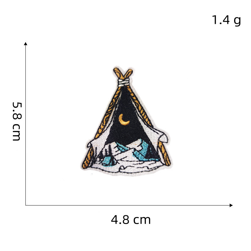 แพทช์ปักลายโลโก้ทิวทัศน์กลางแจ - Outdoor Adventure Logo บทวิจารณ์และราคา