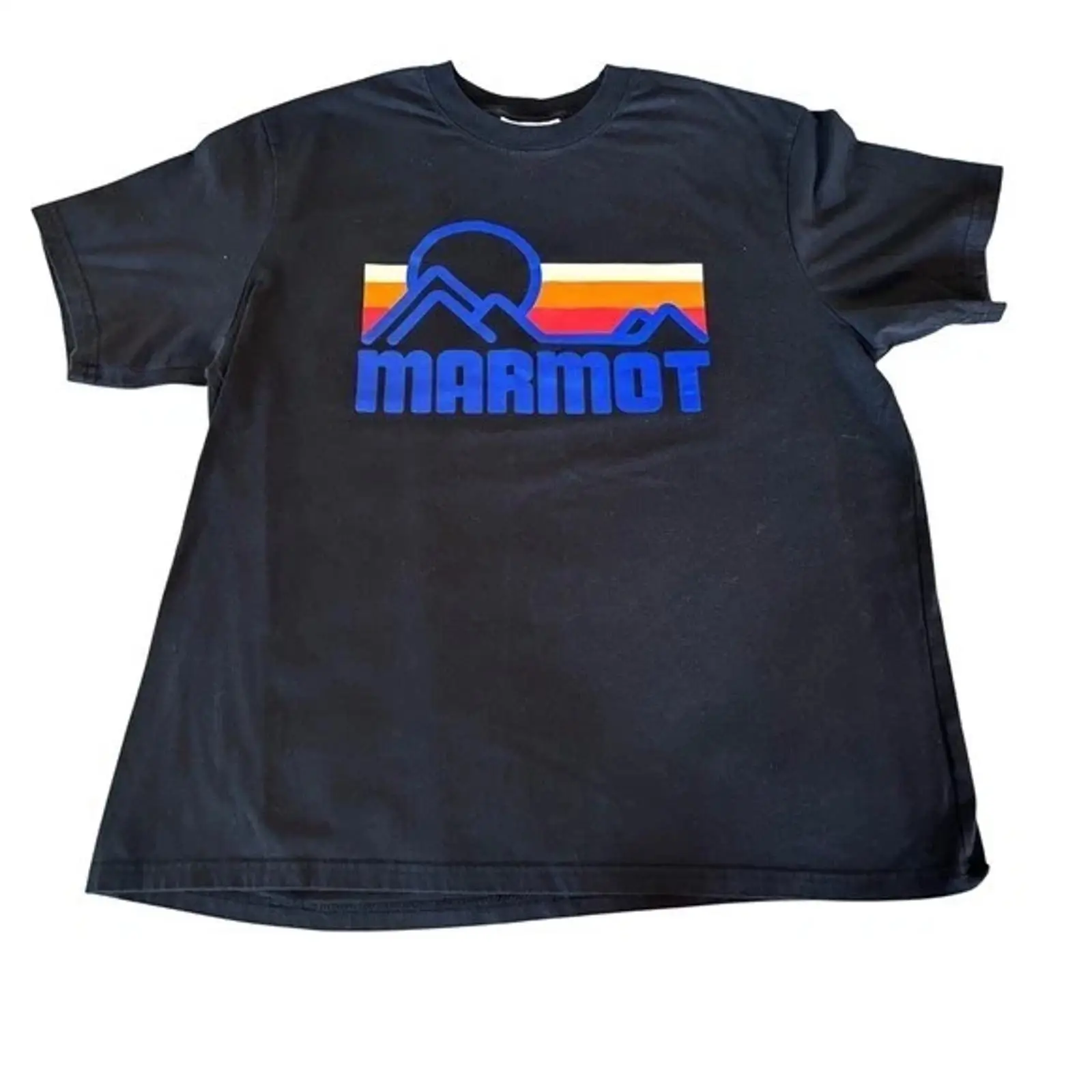Marmot Mountain Works Mens XL  - Outdoor Adventure Logo บทวิจารณ์และราคา