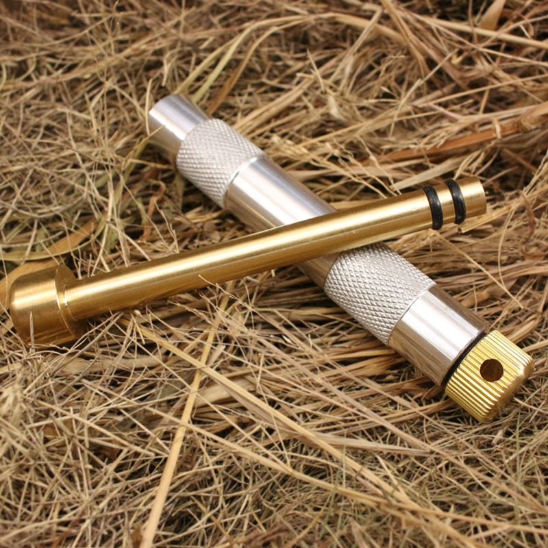 ที่จุดไฟแบบลูกสูบสำหรับตั้งแคม - Fire Piston Starter บทวิจารณ์และราคา