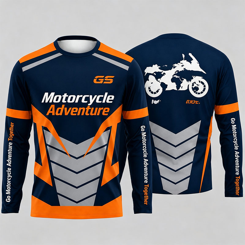 เสื้อเจอร์ซีย์สำหรับขับขี่มอเต - Outdoor Adventures บทวิจารณ์และราคา