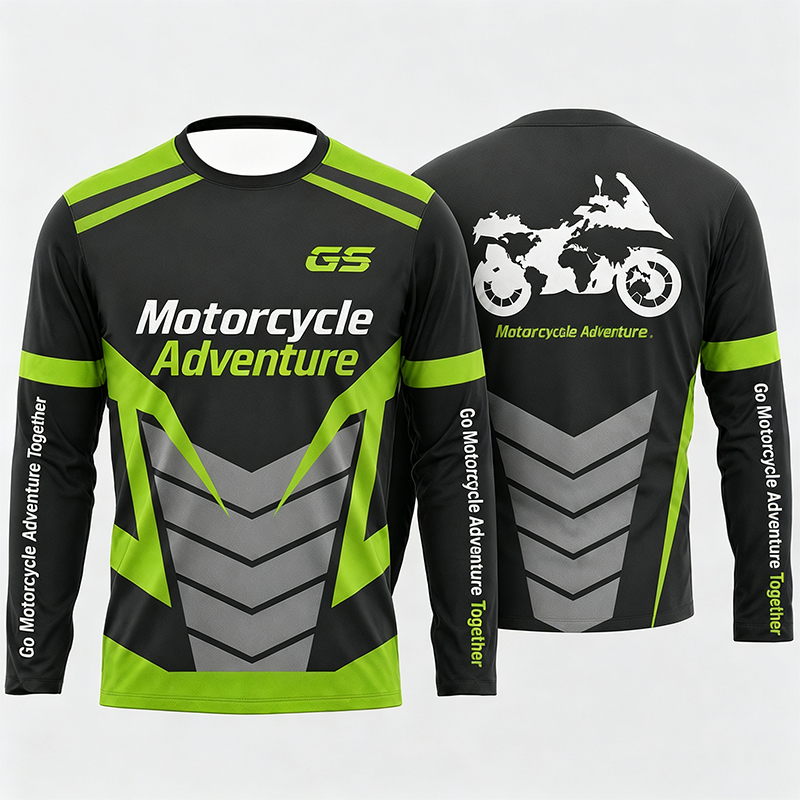 เสื้อเจอร์ซีย์สำหรับขับขี่มอเต - Outdoor Adventures บทวิจารณ์และราคา