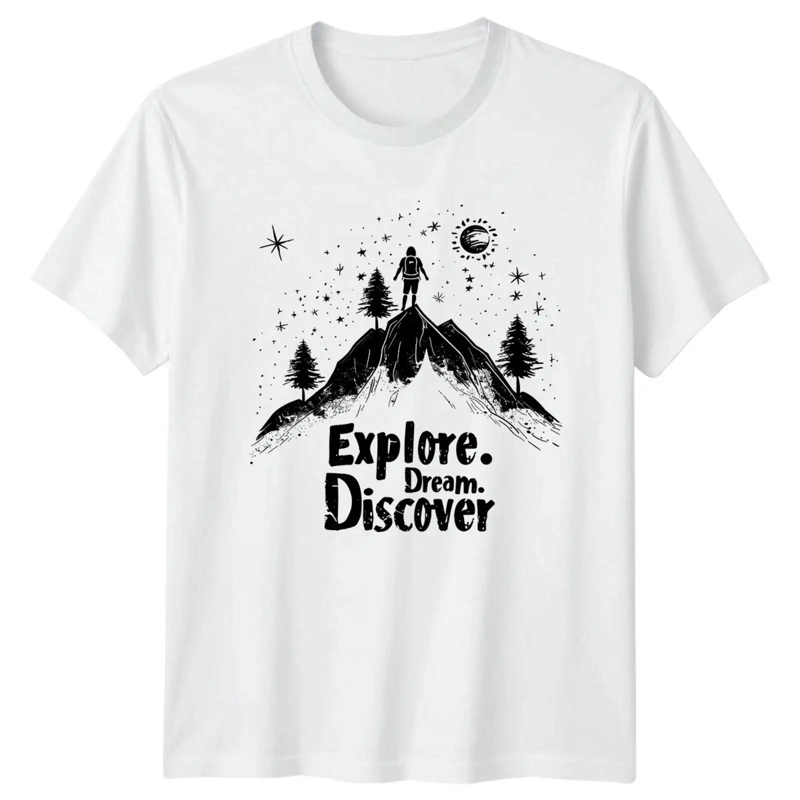 เสื้อยืด Explore Dream Discove - Outdoor Adventure Images บทวิจารณ์และราคา