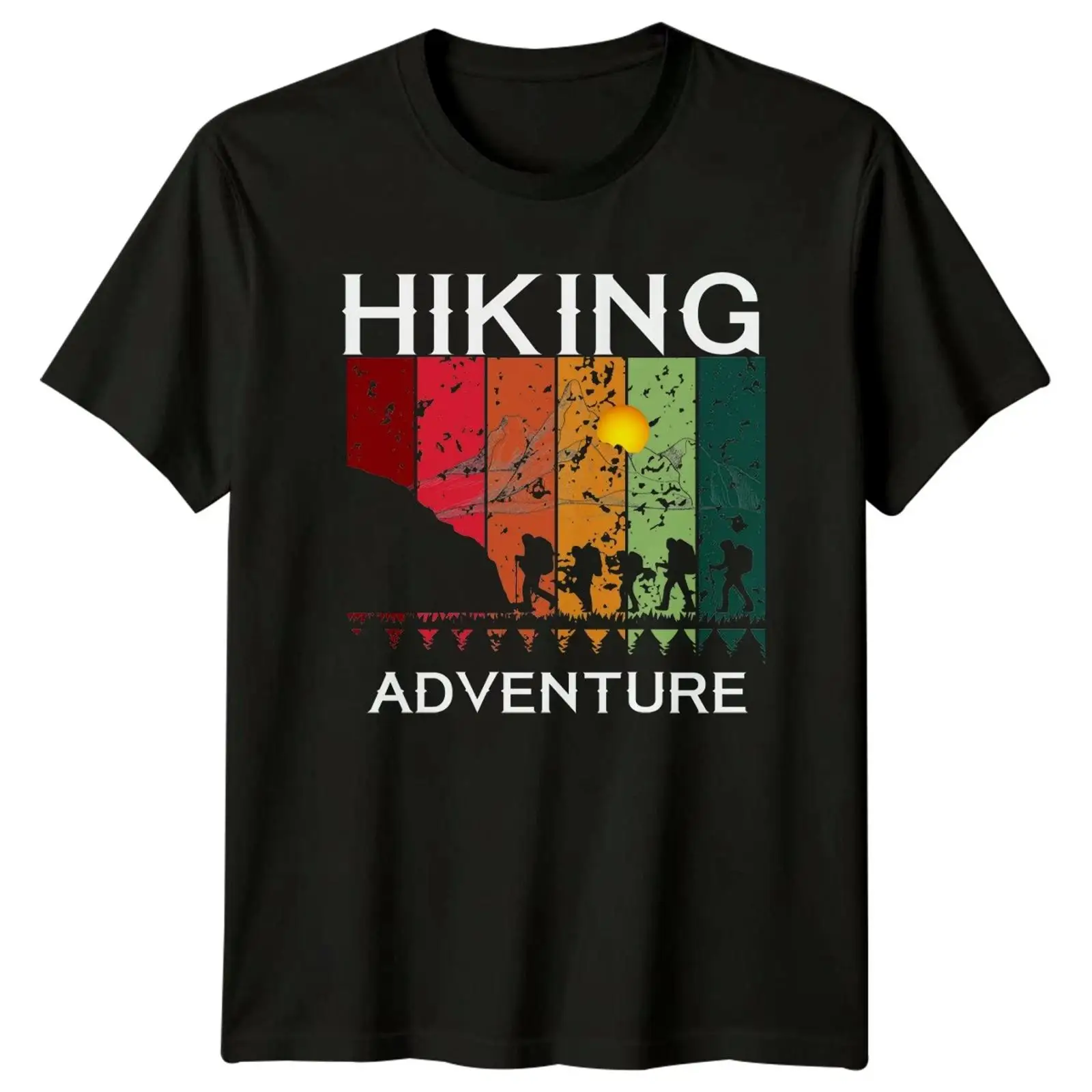 เสื้อยืดผจญภัยเดินป่า ปีนเขา ก - Outdoor Adventure Images บทวิจารณ์และราคา