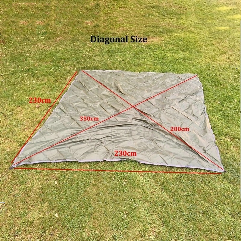 Rhombus เต็นท์กันน้ำผ้าใบบังแด - Hammock Rain Tarp บทวิจารณ์และราคา