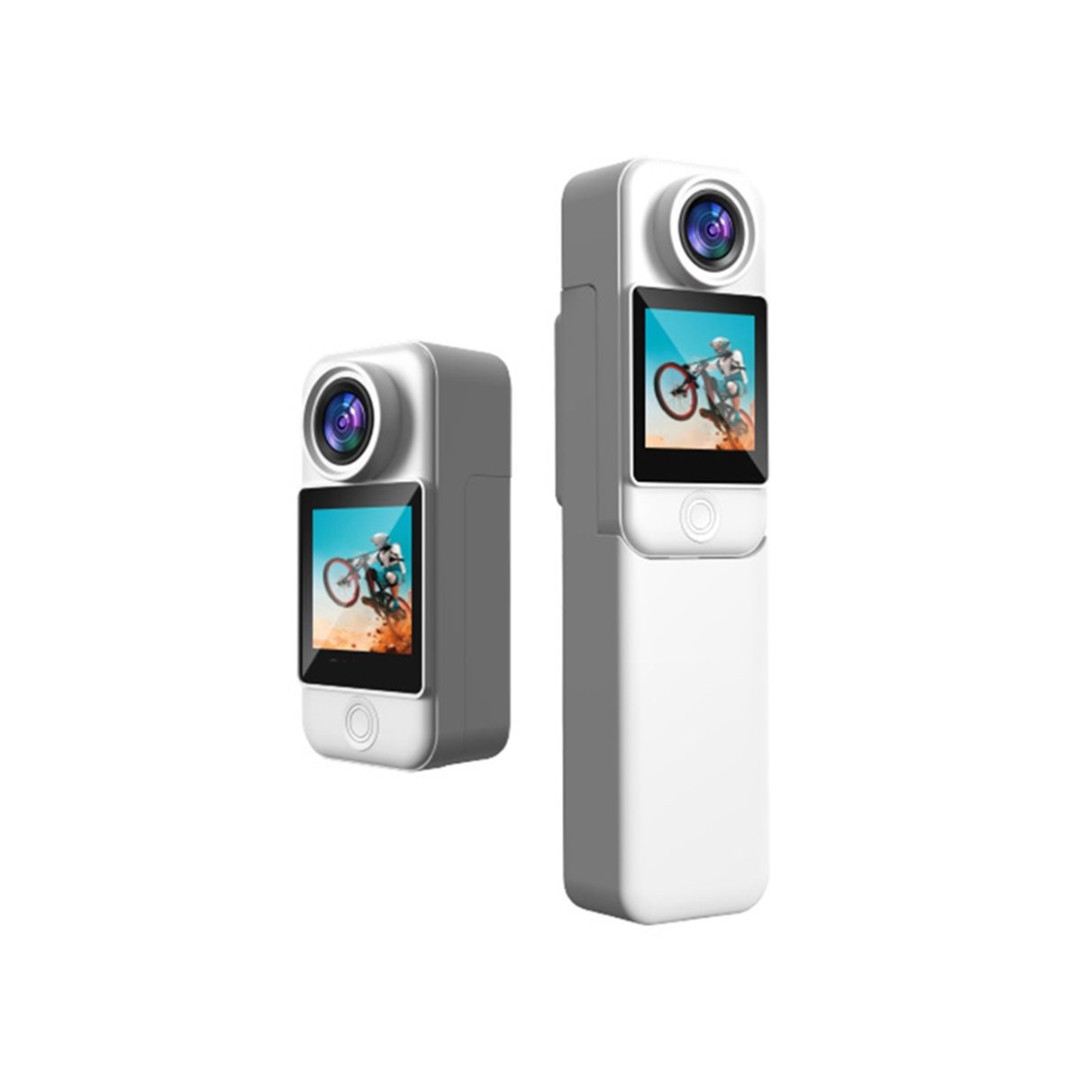 【อัพเกรดใหม่】กล้องแอคชั่นพกพา  - Outdoor Adventure Images บทวิจารณ์และราคา