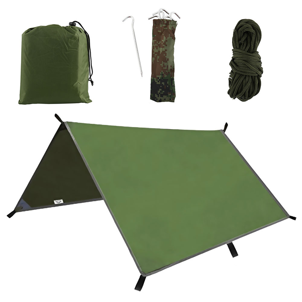 กันสาดขนาด 3x3 เมตร กันน้ำ กัน - Hammock Rain Tarp บทวิจารณ์และราคา